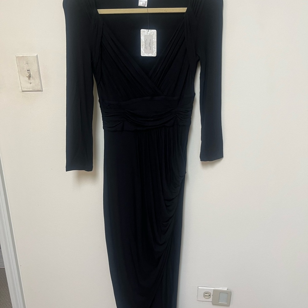 Black Peruvian Collection XS Sophia long dress